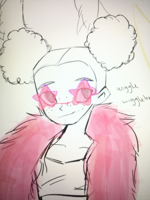 Drew Human Beffica And Wiggle. Forgot Befficas Necklace But Thats Okay. Yes, Drew This On My School Computer