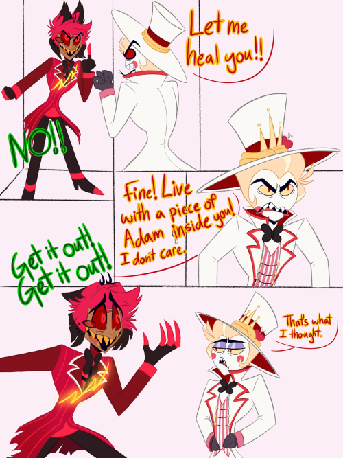 Lucifer Is Definitely Not Thinking About All That Chest Fluff Hes Touching Right Now