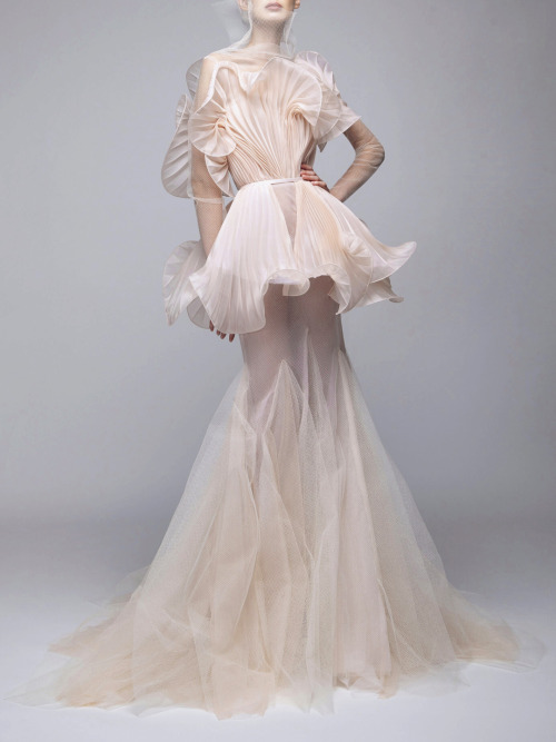 chandelyer:Sara Mrad  “La Vie Est Une Poesie” spring 2021 couture