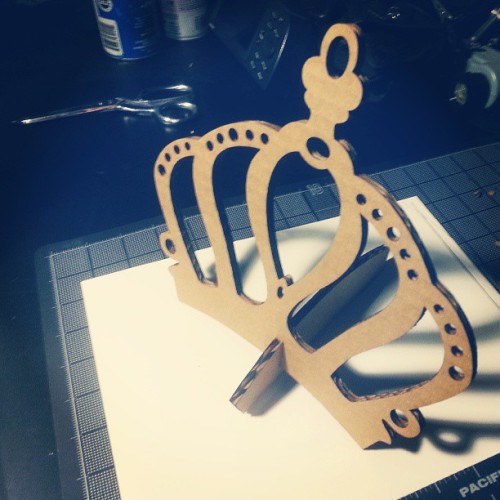 Prototyping. #crowntown #CLT #queencity #displays #lasercutting