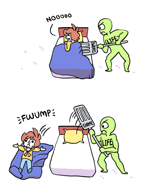 owlturdcomix:  Get up & do stuff.Source: bluechair-webtoon.com