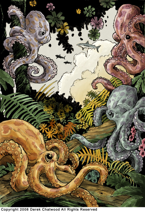 fer1972:  That Thing With The Octopi by Derek Chatwood