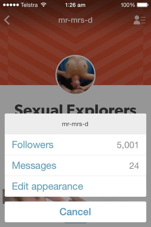 mr-mrs-d:  Ok somehow we have reached 5000 wonderful followers. This is just so hard