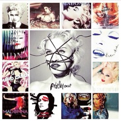 madonnauniverse:  #Madonna’s 13 albums! #QueenofPoP #madonnafans #MadonnaFamily #madonnauniverse #RebelHeart 