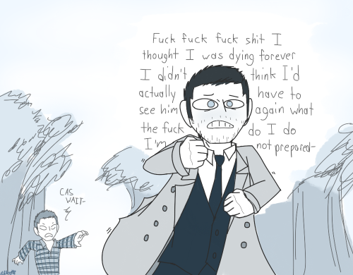 the-oc-workshop:Explanation 1 of 2 in my mind as to why Castiel wasn’t in that hallucinatory n