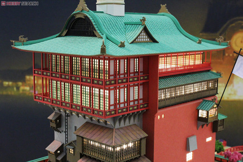 qinni:   [Miniatuart] Limited Edition ‘Spirited Away’ Aburaya (Unassembled Kit)