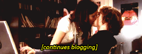 allteensrelate:  *passionately makes out with you while blogging*  