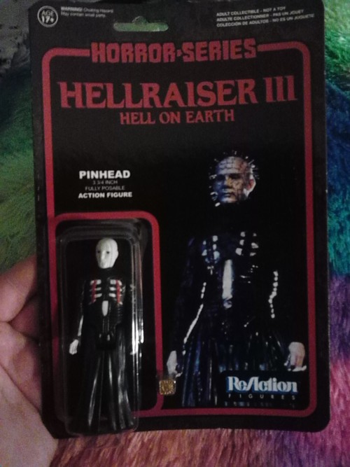 I am so happy I got this little guy today!Horror Series- Pinhead from Hellraiser III: Hell on Earth