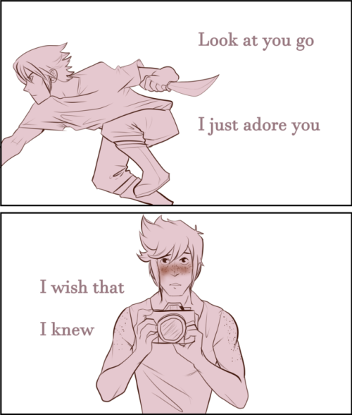 dovaldraws:  If I could begin to do,something that does right by you,I could do about anything,I could even learn how to love,like you