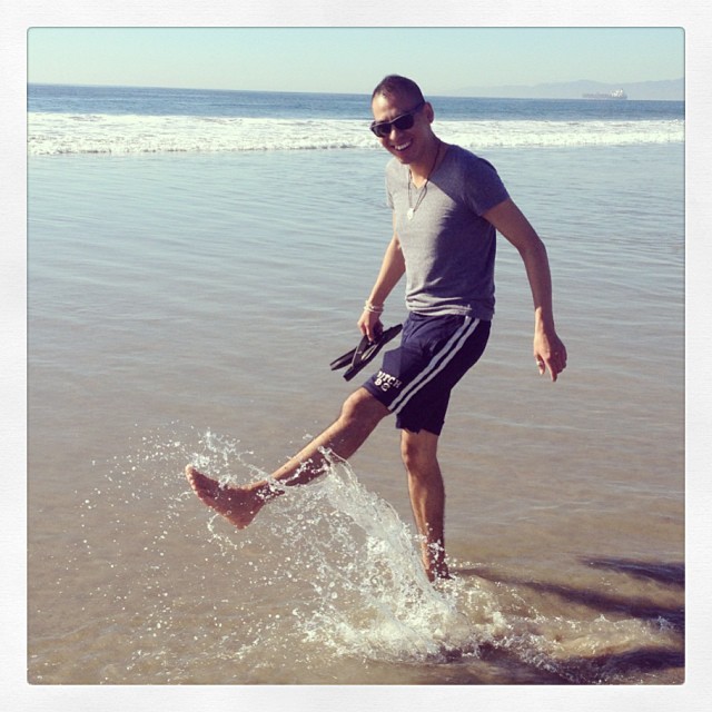 at Manhattan Beach (on The Sand)