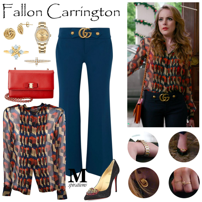 mSpirations - Fashion from TV series & movies — Fallon Carrington “Rotten  Things” - 1x09 Dries Van...