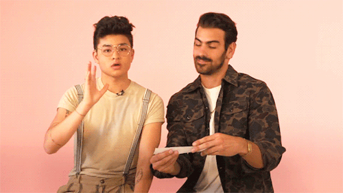kirbycore:Nyle DiMarco & Chella Man Teach Us Queer Sign Language