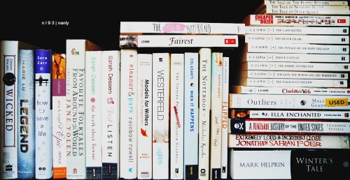nl93:  rainbow bookshelves // june 12, 2015 
