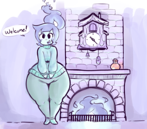 angstrom-nsfw:  Ember’s inncomplete with comfy theme music