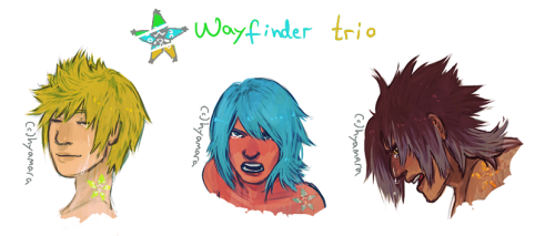 thefatedmeeting:doodles of my sad children