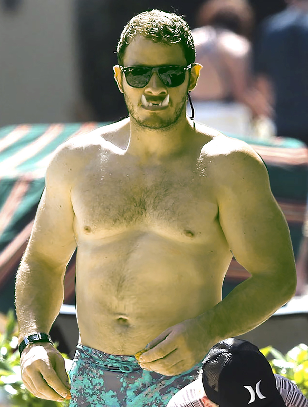 This orc story over at @itsflyinglikeadragon made me want to orc up Chris Pratt.