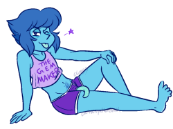Lapis is bit too proud of herself for being