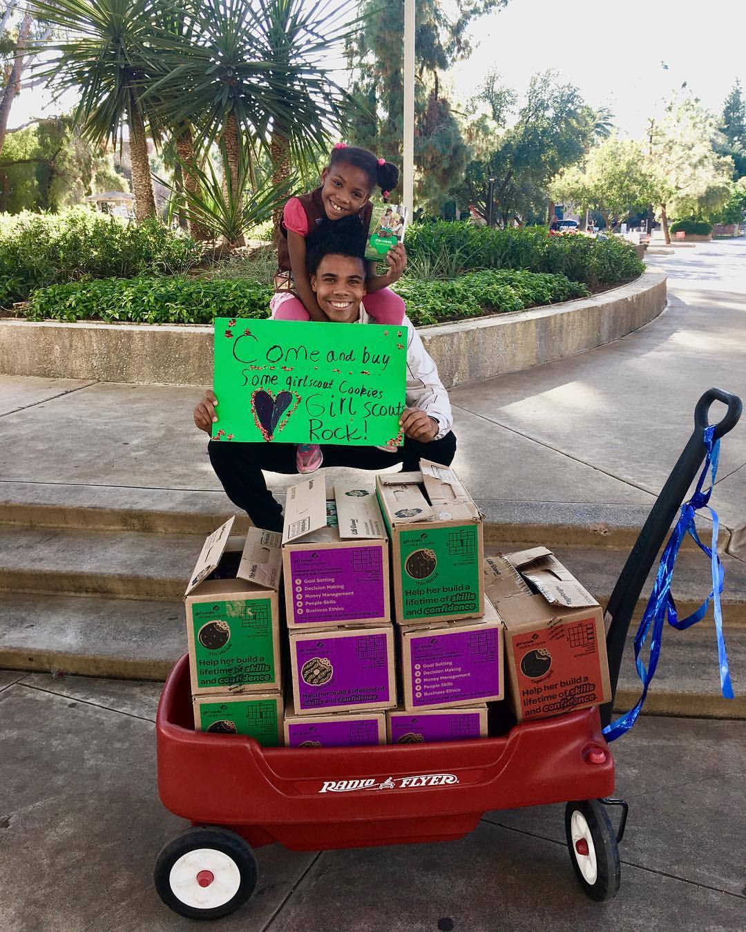 swolizard:My longest relationship is with my lil girl scout cookie dealer for the
