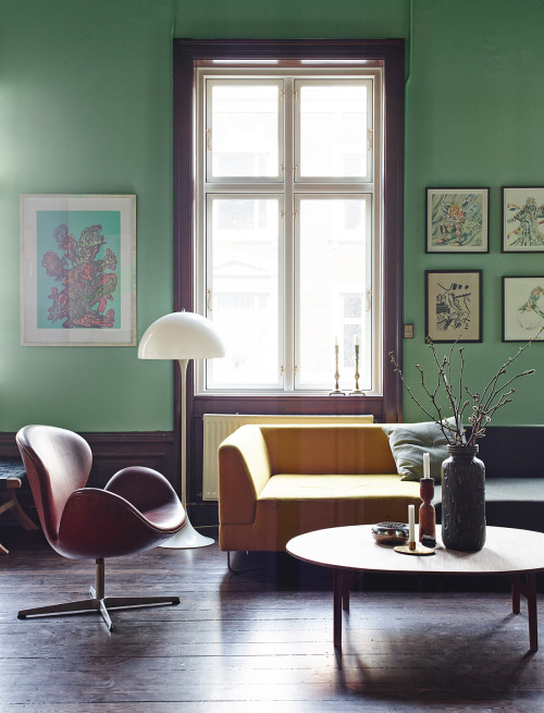 Ditte Lamptey’s Copenhagen apartment. Ph. Andrea Papini