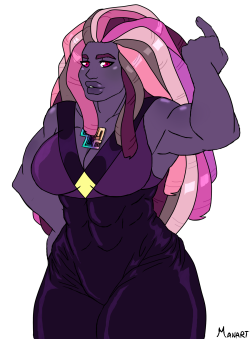 Shipping-Nonsense:@Ksuriuri  I Tried To Make Her Inspired On Your Cute Bismuth Style