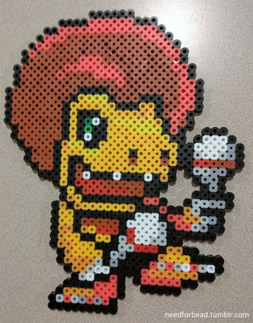 Digimon:  AgumonDigimon is owned by Saban, Toei Animation, and Bandai.Find more Digimon perler bead 