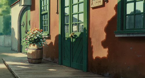 cinemamonamour:Ghibli Houses: The Antique Shop in Whisper of the Heart (1995)