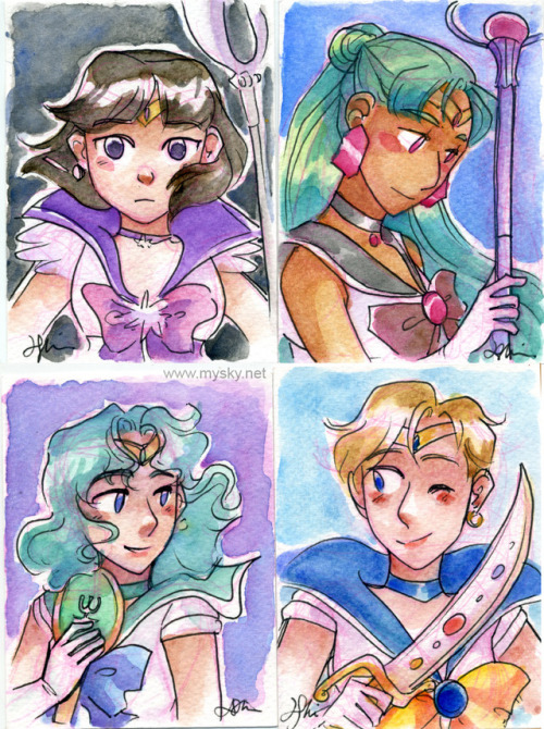elleskinner: Magical Girl May 20, 21, 22, &amp; 23: Outer Soldiers And now Sailormoon week :3 I 