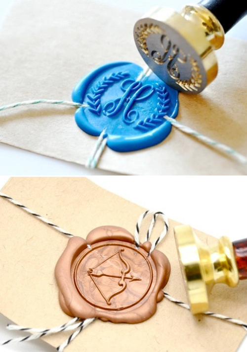 Porn photo culturenlifestyle:  Creative Wax Seal Stamps