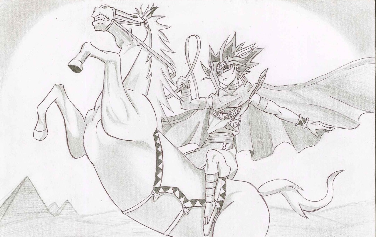 akari-hiroyuki:  Atem in the desertbased in the original work from Takahiro Kagami