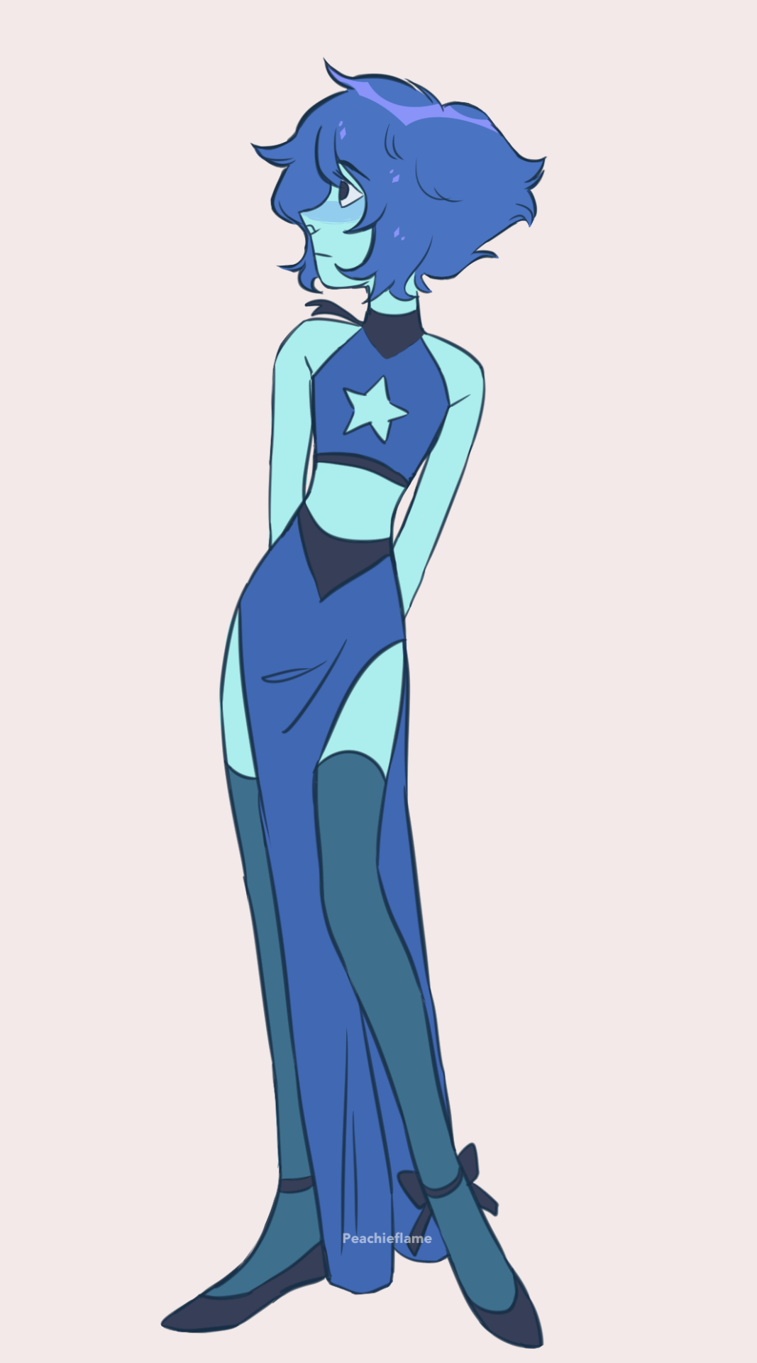 Dani — Waiting to see Lapis's crystal gem outfit is the...