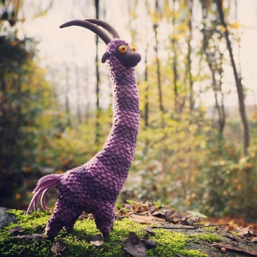 sosuperawesome: Felt Sculptures Otari on Etsy See our #Etsy or #Figurines tags