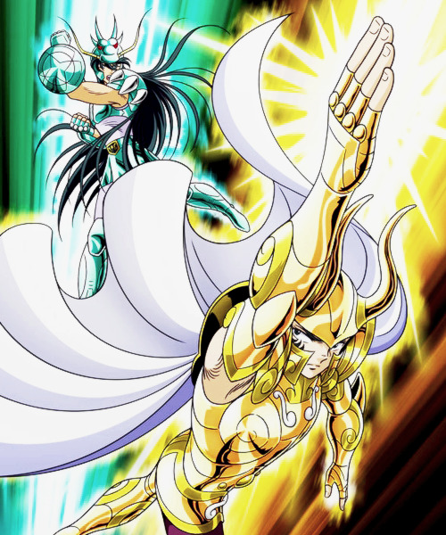 :  Shiryu vs. Shura, by Marco Albiero. 