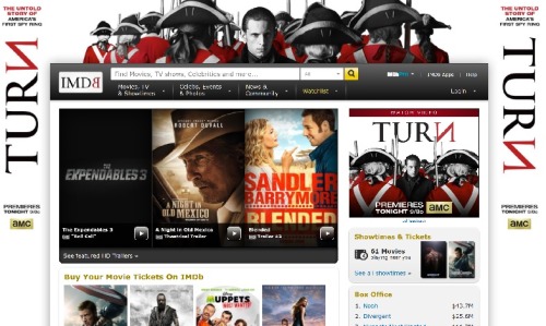 turn-tv: Even IMDB is celebrating the premiere of TURN on AMC tonight! HAPPY BIRTHDAY, TURN!Two ye