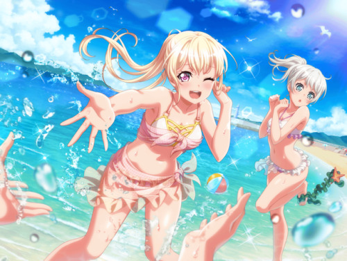  Sparkling! Seaside Flower - Limited Gacha Update 08/04The limited event Gacha, featuring Aya, Chisa