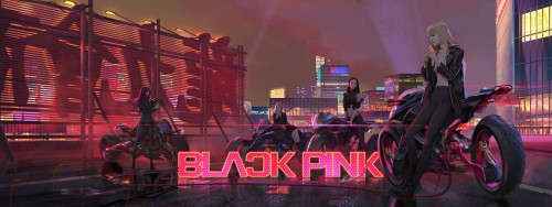 chillxpanic:  Art by  chen HG on Artstation. Music:   BLACKPINK - ‘How You Like That’ M/V