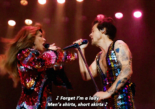 Man I Feel Like A Woman Harry Styles Shania