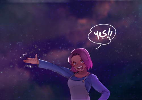 mcpippins:[pointing aggressively at the stars] YES!!!!!!based on a text post by @sebby-and-abby!!bon