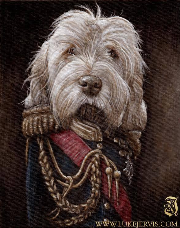 lukejervis:  Portrait of George the Italian Spinelli in British Uniform for Jessica