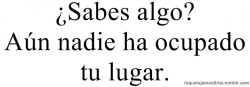 ellaaa-la-que-tiene-tambler:  hachedesilencio:     a más de una año, nadie lo ha ocupado:c 