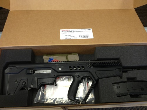 drivethegun:  The new IWI Tavor SAR-B16 