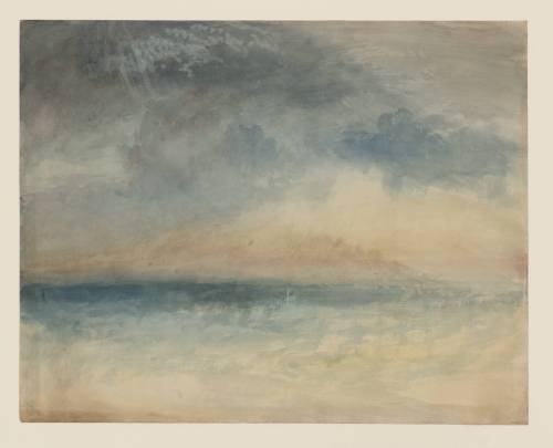 invisiblestories:Joseph Mallord William Turner (English, 1775–1851), Bamburgh Castle, Nor