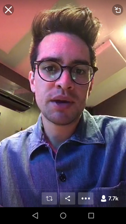 Brendon Urie on Periscope, June 26, 2018 - Part 3