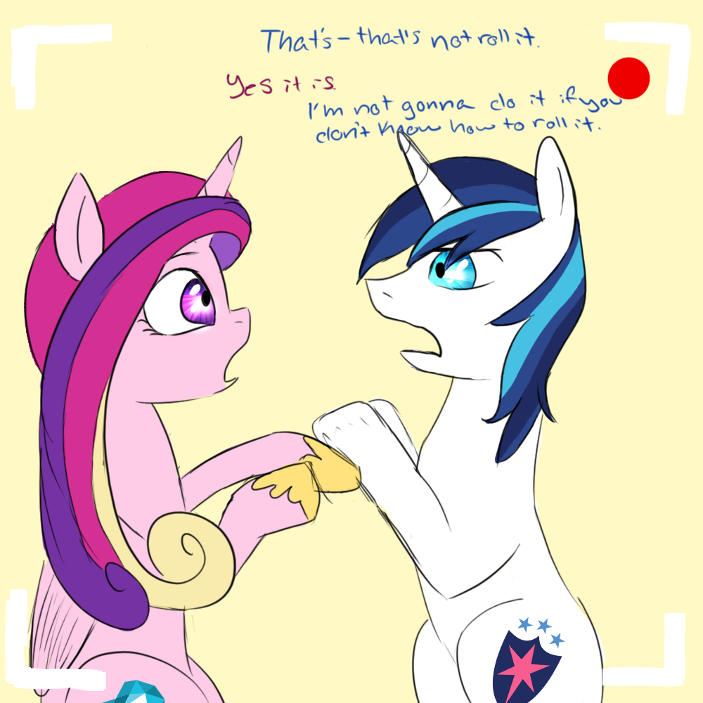 ask-cadance:  I don’t see why we didn’t just do my version of “patty cake”