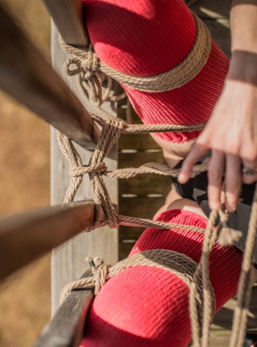 tieduptee: ♥ Happy Tied Up Tuesday!! ♥ 1st taste of outdoor rope play!! Spring is here ☀ Submit your outdoor rope play photos to me today and I’ll be reposting throughout the week 😘 I’m excited to see what all my ropey friends are tied up