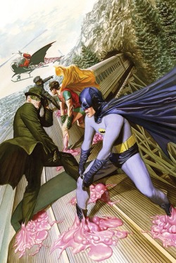 boomerstarkiller67:  Batman Meets The Green Hornet - art by Alex Ross