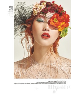 koreanmodel:Kim Min Jung for My Wedding Korea