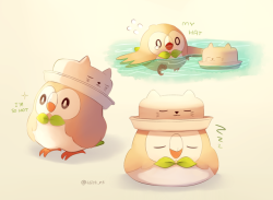 ropang:Art request: Rowlet 