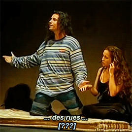 zedille: Bruno Pelletier &amp; Hélène Ségara rehearsing Le mot Phoebus 