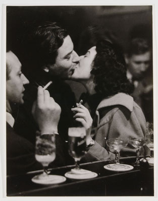 Chargesheimer, At the Bar/Kissing Couple, Cologne, c. 1956