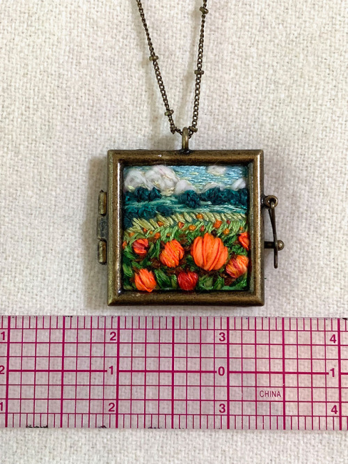 siminiblocker:Mini pumpkin patch! I’m a bit late this pumpkin month, but November counts too, 